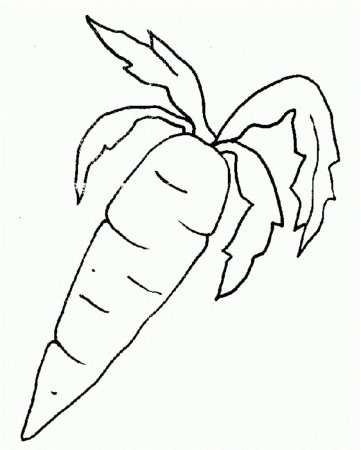 Овощи раскраска для детей