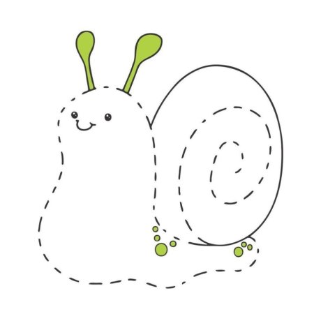 Рисование по контуру для детей