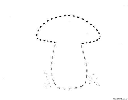 Обвести по контуру для детей 2 лет