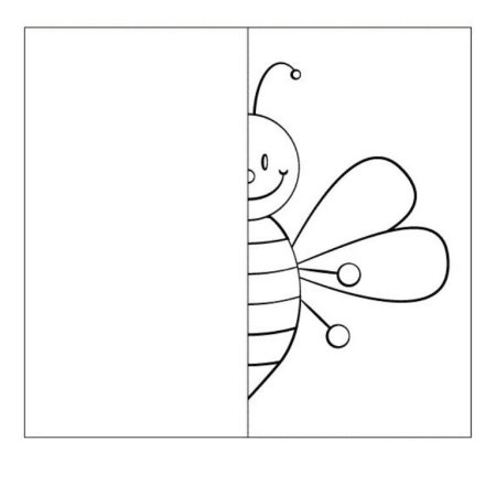 Задания дорисуй вторую половину