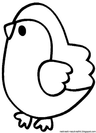 Раскраски для детей 2 лет