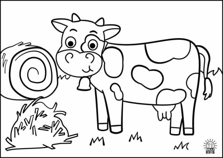 Small Cow to Color