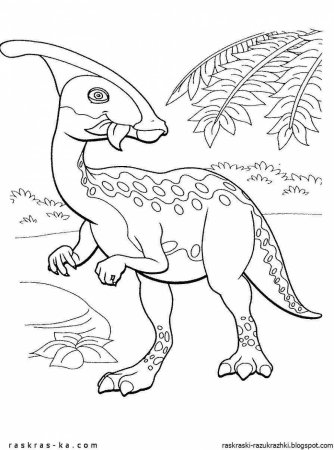 Поезд динозавров Паразауролоф