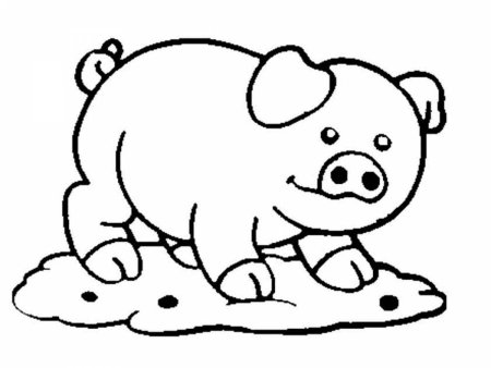 Раскраска животных для малышей