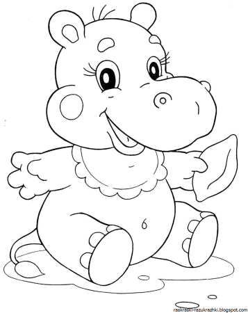 Раскраски для самых маленьких