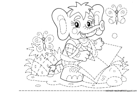 Раскраски для детей развивающие