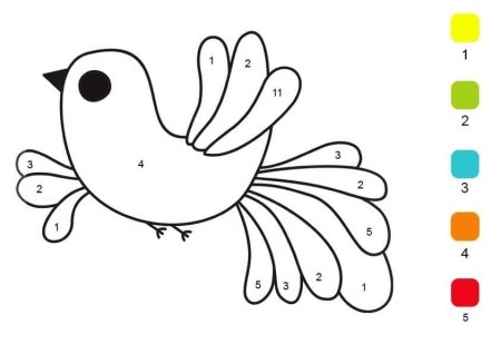 Рисование по цветам для детей