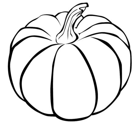Тыква раскраска