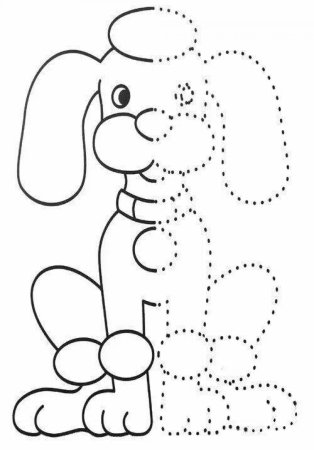 Дорисовать вторую половину рисунка по точкам