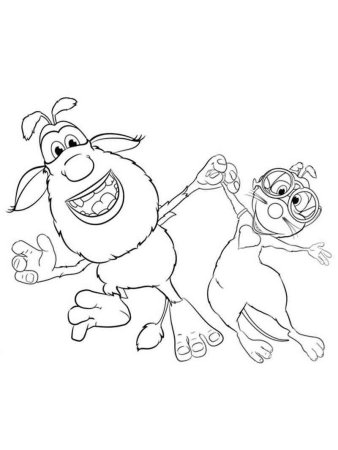 Раскраска Буба Буба