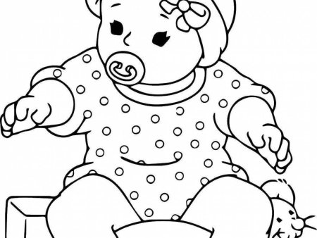 Раскраска человечек для детей 3-4 лет