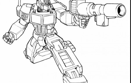 Оптимус Прайм раскраска