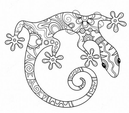 Ящерица антистресс