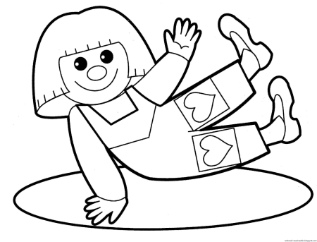 Игрушки раскраска для детей