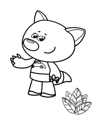 Раскраска Мимимишки