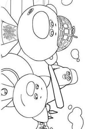 Раскраска мимишки