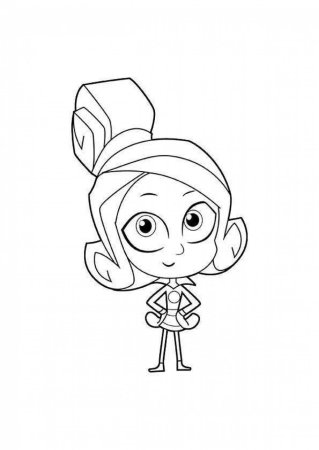 Дедус из Фиксиков раскраска