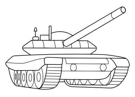 Танк Левиафан раскраска