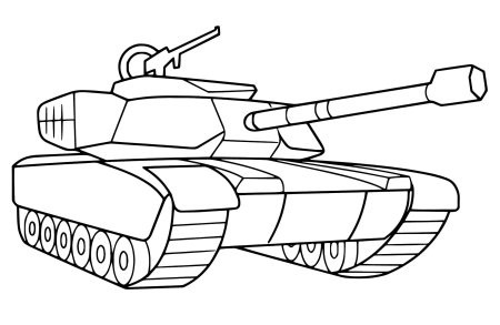 Раскраска танк т 34