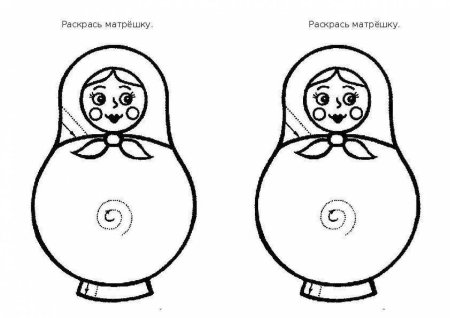 Задания с матрешками для дошкольников