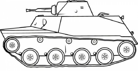 Танк т-34 раскраска для детей