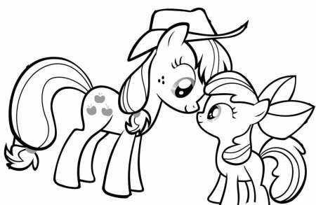 My little Pony раскраска