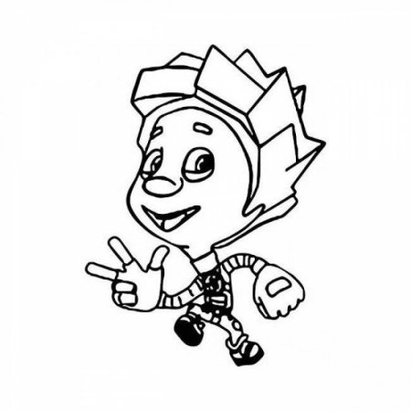 Картинки для раскраски Симка