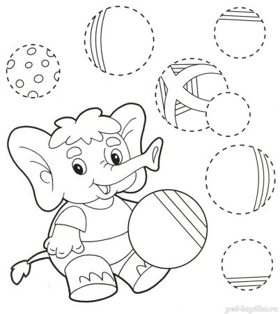 Штриховка для детей 4-5 лет
