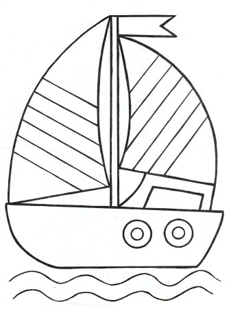 Раскраски транспорт для детей 4-5 лет