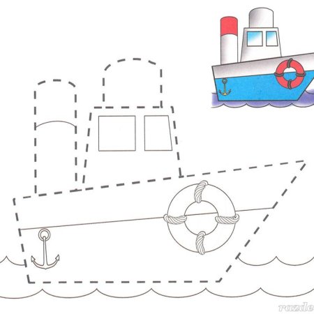 Транспорт задания для детей 3-4 лет