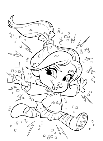 Львенок и черепаха разукрашка