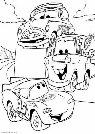 Раскраски мультики