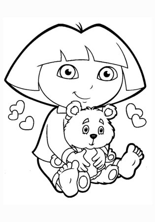 Раскраска Шарлотта Земляничка