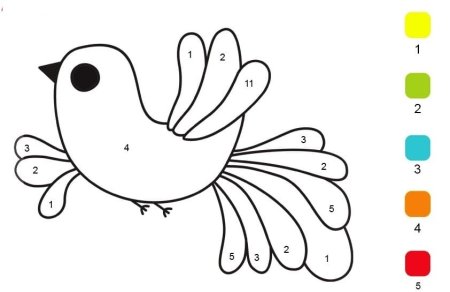 Рисование по цветам для детей