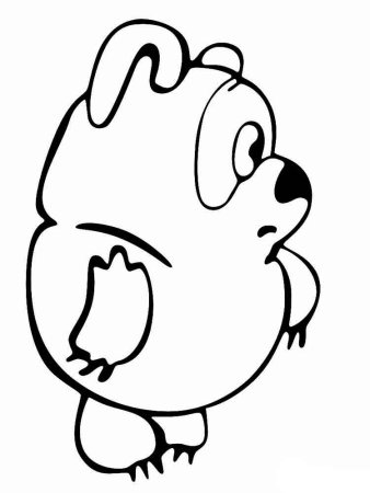 Раскраска "Винни-пух"