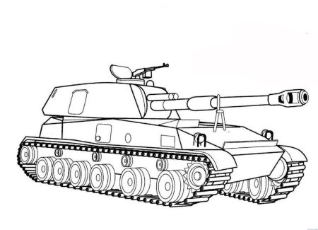 Раскраска танки т 26