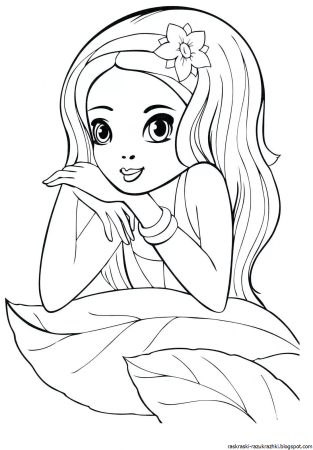 Раскраска для девочек