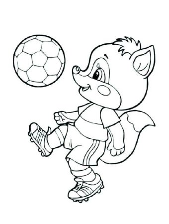 Спорт. Раскраска