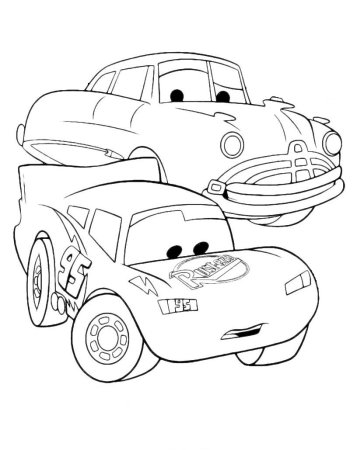 Луиджи Тачки раскраска