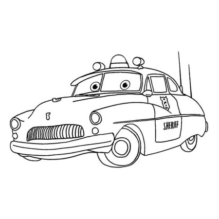 Раскраски для мальчиков Тачки