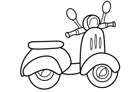 Раскраски для малышей транспорт