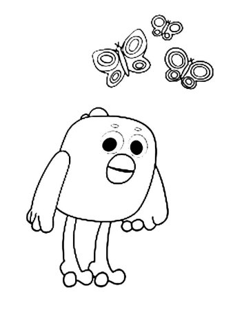 Раскраска Мимимишки