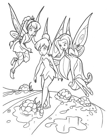 Раскраска Disney Fairies феи