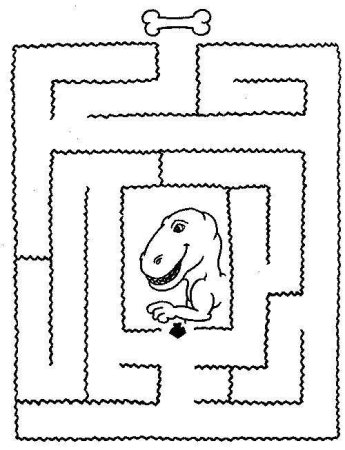 Лабиринты для детей 3-4 лет