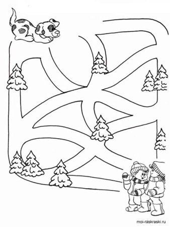 Лабиринты для малышей