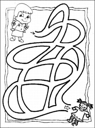 Лабиринты для дошкольников