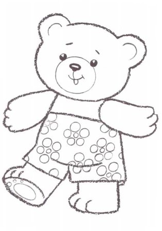 Раскраска "мишки"