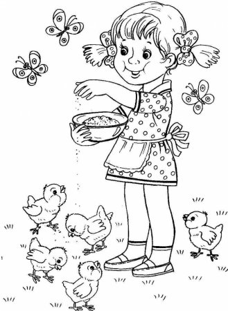 Раскраска Строитель для детей 3-4 лет