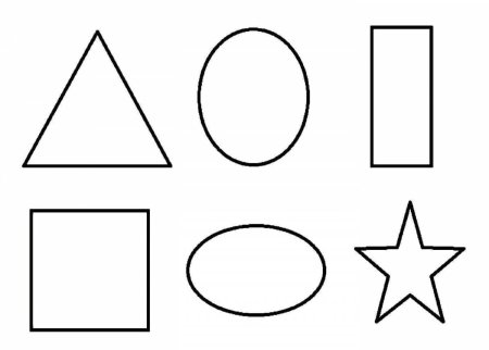 Геометрические фигуры для дошкольников