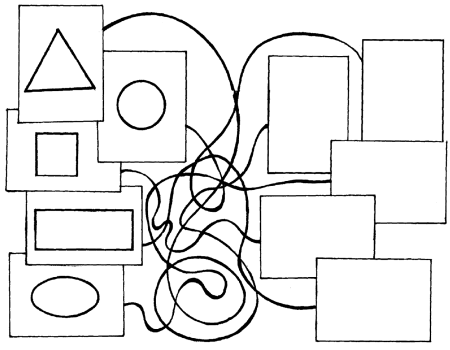 Геометрические фигуры раскраска